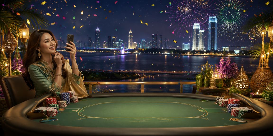 Pemain dari Johor bermain roulette dan baccarat semasa Hari Raya di platform bosspay99